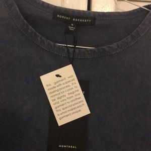 Robert Barakett blue-washed t-shirt NEVER WORN